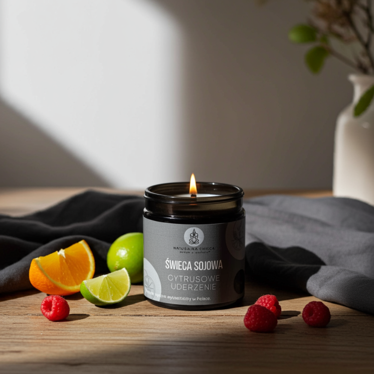 Duftkerze Zitrus Explosion 120 ml – erfrischend und belebend