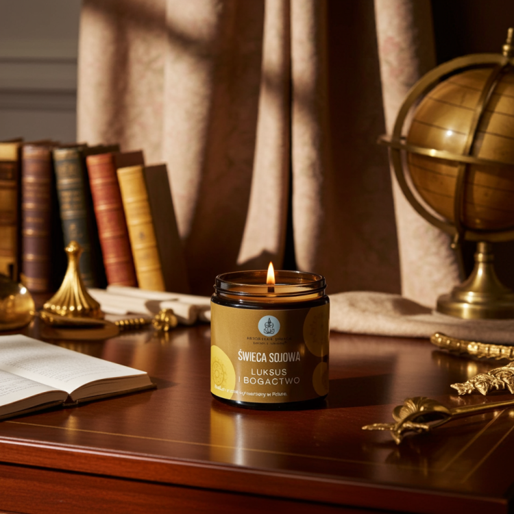 Intensionskerze 120 ml – manifestiere Wohlstand und Luxus