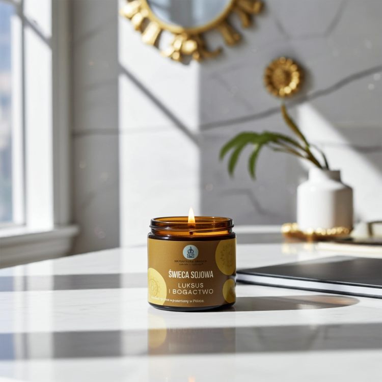 Sojakerze Luxus und Reichtum – Energie des Reichtums und Erfolgs