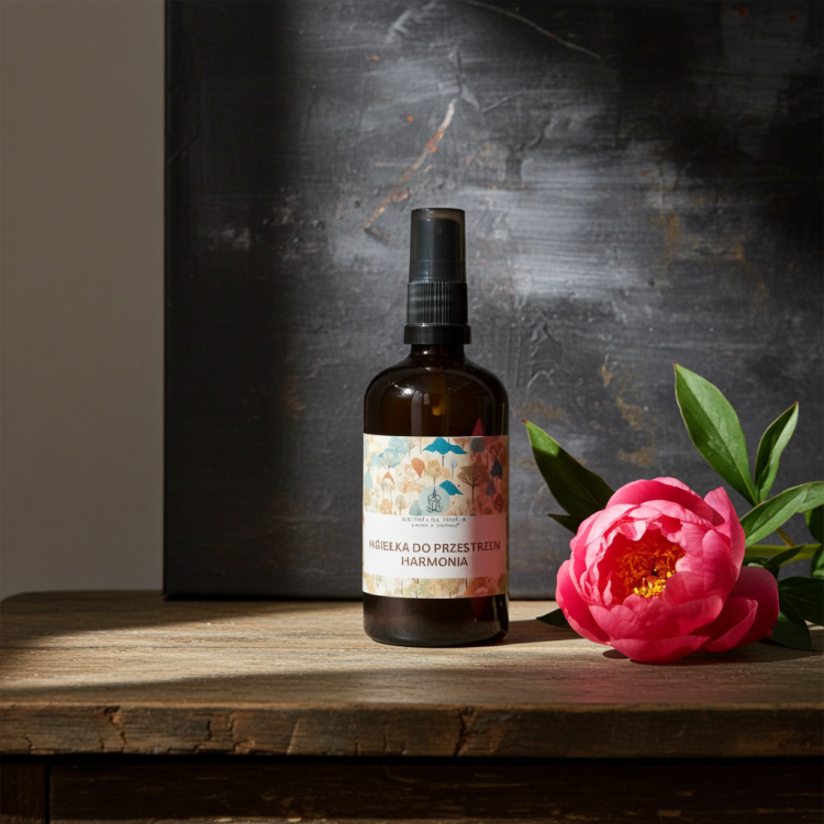 Vegan harmony mist with essential oils