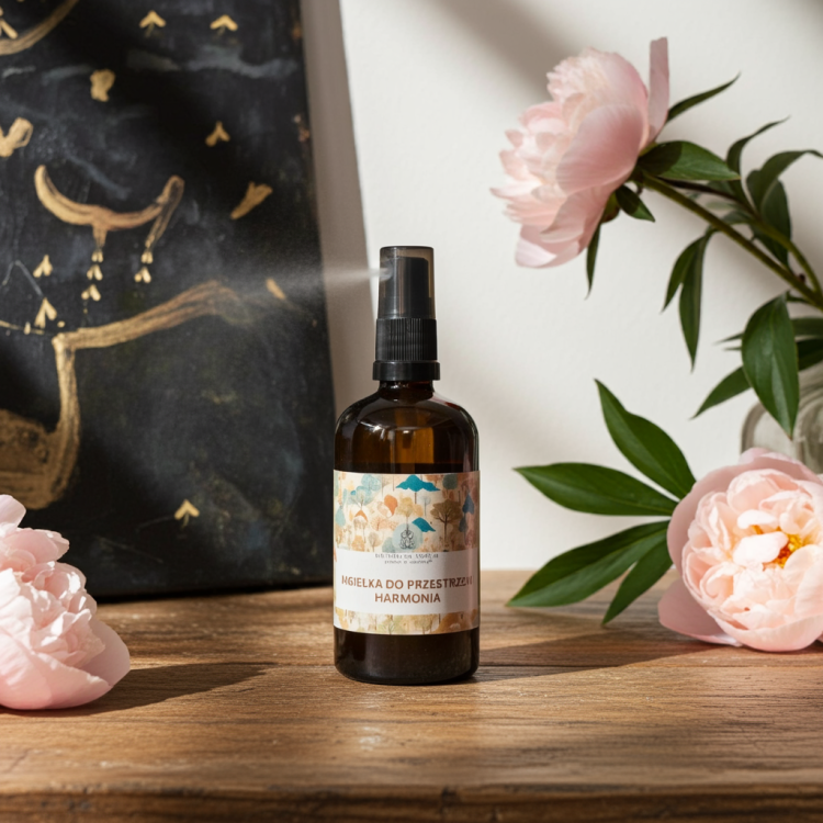 Handcrafted balance spray for mindfulness and relaxation