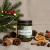 świeca sojowa choinka 180 ml naturalna z drewnianym knotem