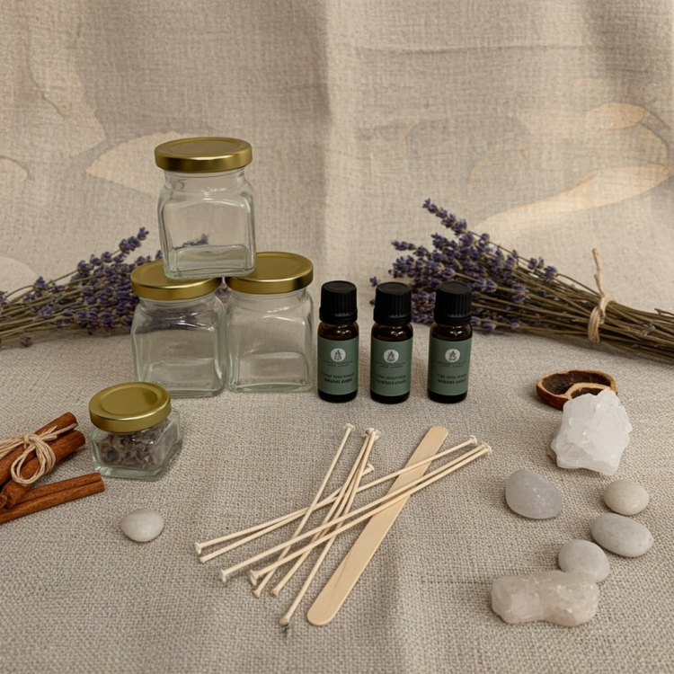 Sojakerzen herstellen Set mit Zubehör