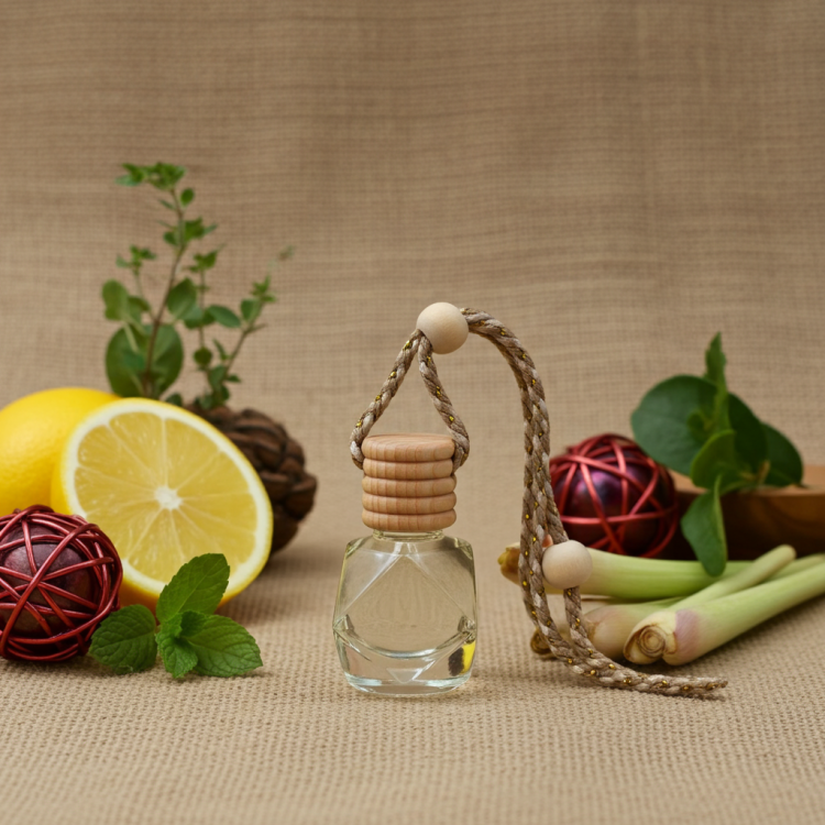 Natural car scent Calm – citrus and vanilla notes