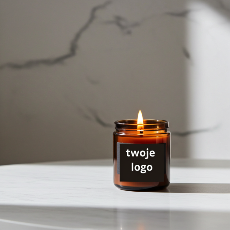 custom business gift candle
