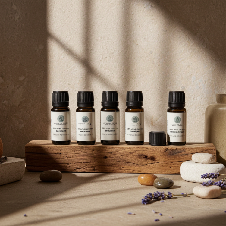 aromatherapy oils set beginner gift box