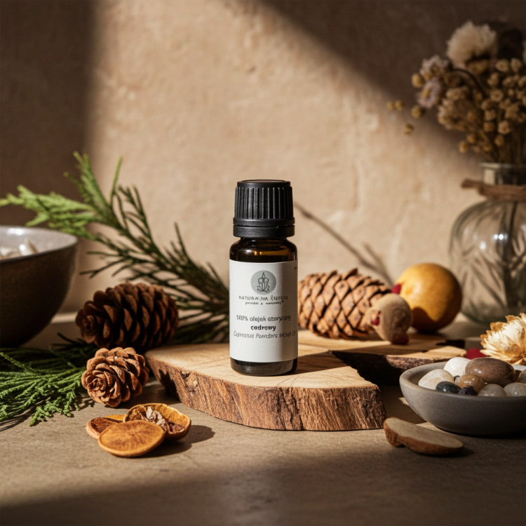 woody essential oil diffuser evening routine