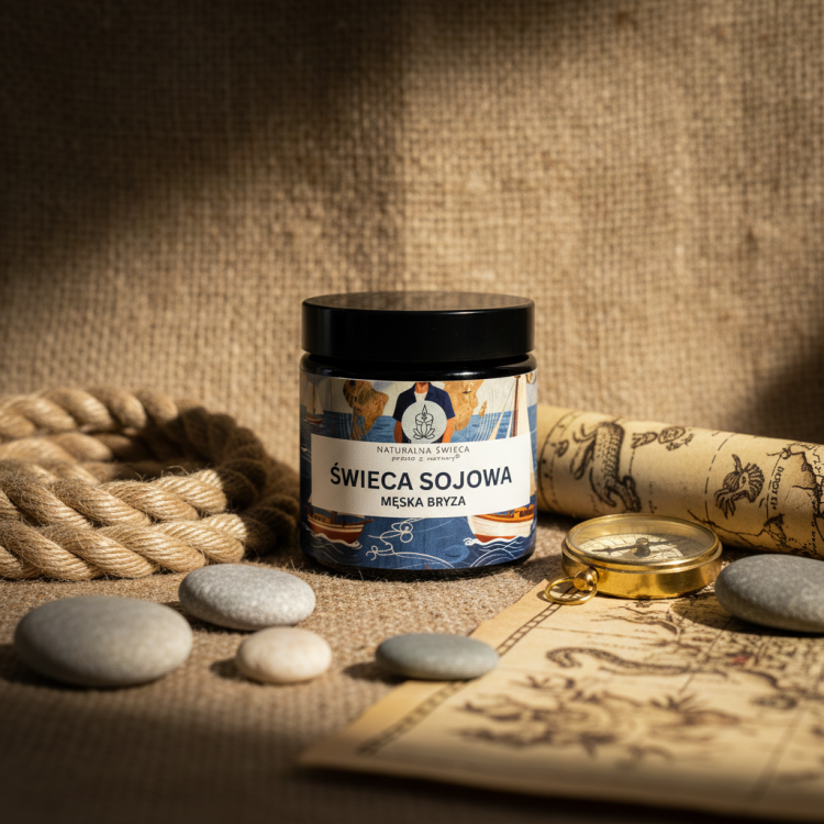 candle for men fresh scent
