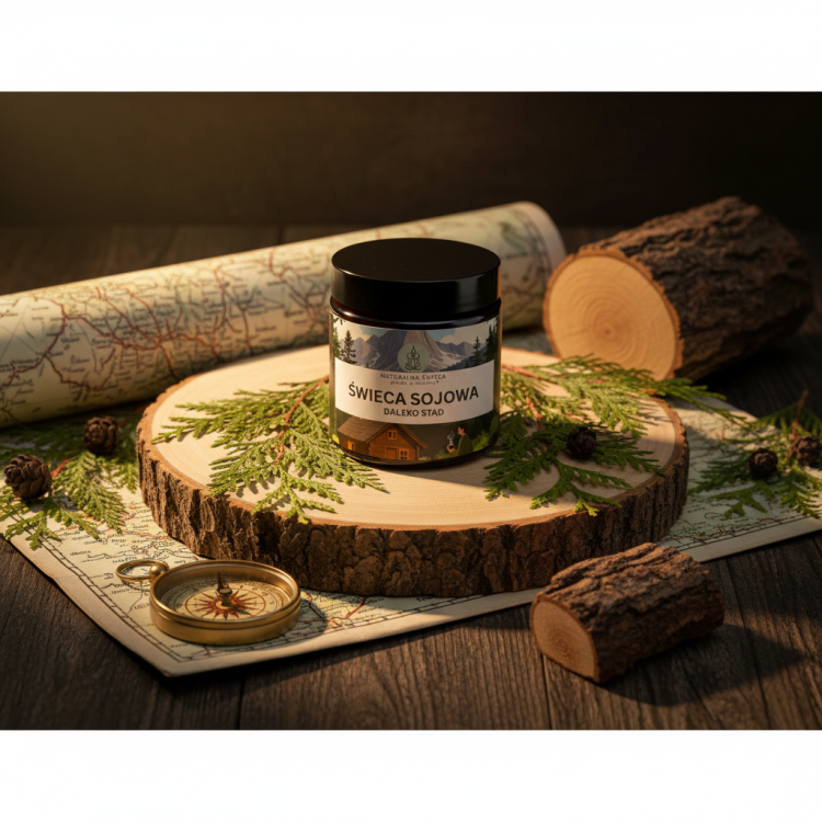 wood wick candle relaxation