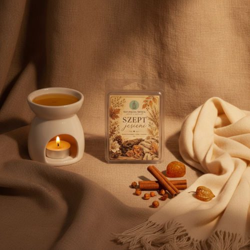 Wosk zapachowy Szept Jesieni 65 g – jesienny zapach do domu
