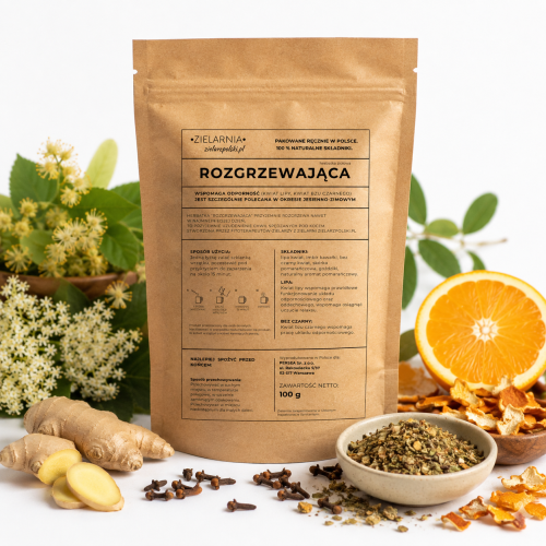 Naturalna herbatka ziołowa Rozgrzewająca – aromatyczna mieszanka na chłodne dni