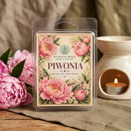 Wosk zapachowy Piwonia 65 g – 6 kostek
